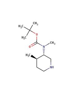 Astatech TERT-BUTYL METHYL((3S,4R)-4-METHYLPIPERIDIN-3-YL)CARBAMATE; 1G; Purity 95%; MDL-MFCD32661502